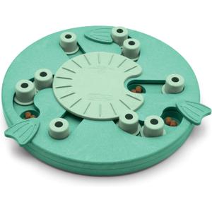 Outward Hound by Nina Ottosson Dog Worker Treat Puzzle Enrichment Toy, Level 3 Advanced, Green
