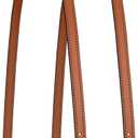 ALLZEDREAM Microfiber Leather Purse Strap Replacement Tote Bag Handbag Shoulder Handles 2 Pcs, Brown, 1.8cm