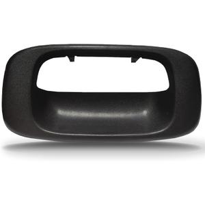 SYOAUTO Tailgate Handle Bezel Trim Fits for 1999-2007 Chevy Silverado GMC Sierra 1500 2500 3500 Black Textured Replaces# 15228539, 15228540, GM1916102, GM15046512