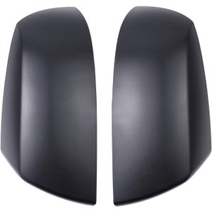 Driver and Passenger Side Mirror Cover Matte Black with Clip for Toyota Tundra 2007-2021, Sequoia 2010-2022