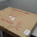 YOSHOOT Hand-Made Wooden Spliced Wall Mirror for Bathroom, Rustic Farmhouse Vanity Mirror, Dcor Wall Art, Solid Wood Frame, Vertical or Horizontal Hanging (40"L x 30"W)