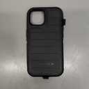 OtterBox iPhone 14, & iPhone 13 (Only) - Defender Series Case - Case Only - Screenless - Rugged & Durable - with Port Protection - Microbial Defense Protection (Black)
