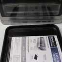 Ninja Flip Toaster Oven & Air Fryer, 8-in-1 Functionality, Flip Up & Away Capability for Storage Space, Large Capacity, Air Fry Basket, Sheet Pan, Wire Rack & Removable Crumb Tray, Stainless,1800 Watts, SP151