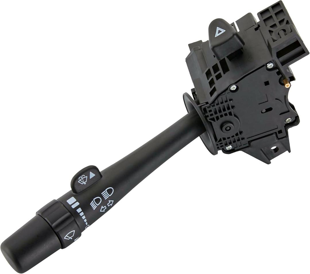 Multi-Function Turn Signal Switch Fits for 2003-2007 Chevy Avalanche Silverado Suburban Tahoe SSR Trailblazer GMC Sierra Yukon 1500 2500 3500,OE 12450066.Without Cruise Control System