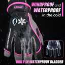 HANDLANDY Winter Work Gloves, 3M Thinsulate Waterproof Insulated Glove for Men Women
