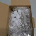 LYHOPE Easter Pastel Light, 19.3ft 60 LED Globe Decoration Lights, Battery Powered Pastel String Lights for Easter, Party, Fireplace, Mantels, Entrance, Tree, Home Decor, Clear Wire, Indoor Decor