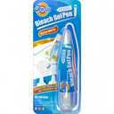 Bleach Pen for Clothes Stain Remover - 5-in-1 Bleach Gel Pen for Grout Black Cleaning, Denim DIY Bleach Design, Fridge Seal & Washer Slot Whitener, Dual-Tip Precision Non-Drip Gel (1.76 Fl Oz, Lemon)
