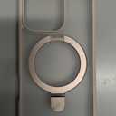 TORRAS Desert Titanium for iPhone 16 Pro Case Magnetic Stand, [Compatible with MagSafe][Flexible Stable Stand] MilGrade Protection Translucent Slim AntiScratch Ring Kickstand, Rose Gold 6.3", Ostand