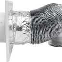 Cinch Wall Plate Adapter, Easy Connect Dryer Hose System by Ziggurat Products