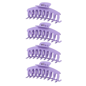 8 Pack Purple Hair Clips for Women