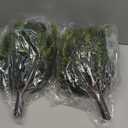 Yangrass Artificial Set of 2 Cedar Topiary Ball Trees 23" for Outdoors with Ground Spike, UV Resistant Faux Cypress Plants, Evergreen Shrubs Bushes for Front Porch Garden Backyard Decor