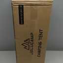 6/8 Person Large Waterproof Family Tents for Camping, Screened Camping Tent with Screen Porch, Bug-Free Relaxation & Easy Setup, Includes Rainfly & Carry Bag (Dark Green)