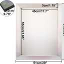Aluminum Silk Screen Printing Screens 20 x 24 Inch Frame-110 White Mesh (2 PCS)