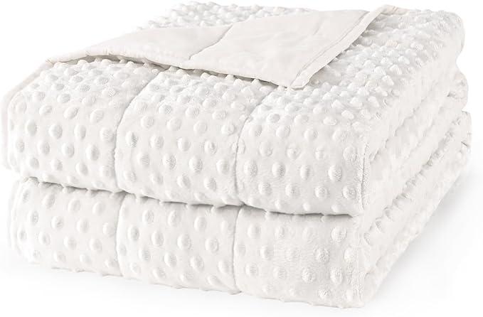 Minky Dot Weighted Blanket 36x46