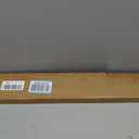 Door Draft Stopper, 36” Length Cuttable Weather Stripping Door Seal, Strong Adhesive Door Sweep for Exterior and Interior Doors (1, Brown)