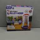 Franklin Sports NBA Alley-Hoop Kids Inflatable Toy Basketball Hoop Set - Indoor + Outdoor Mini Inflatable Hoop + Basketball Set for Kids Ages 3+ - Boys + Girls Basketball Toy - 48" Inches