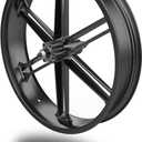 20x4.0 Inch Mag Wheel Rim Upgrade Kit, Front & Rear Wheel Set for Fat-Tire Electric Bikes, Suitable for Snow and Beach E-Bikes
