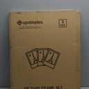 upsimples 18x24 Picture Frame Black 3 Pack, Scratch-Proof Poster Frames 18 x 24 for Photo Gallery - Slide-In Strips, Horizontal or Vertical Wall Mounting