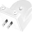 Wireless Replacement Charger Base Compatible with Philips Sonicare Electric ToothbrushToothbrush Charger for Philips HX6100, HX3000, HX6000, HX8000, HX9000,Portable, IPX7 Waterproof (White)