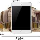 Large Tactical Fanny Pack for Men and Women Camo Waist Bag for Travel, Fishing Tackle Bag, Hunting, and Hiking Pack