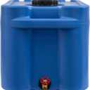 RomoTech 82129393, 35 Gallon Blue Portable Stackable Water Storage Tank