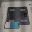 Etekcity Scales for Body Weight, Bathroom Digital Weight Scale Fat, Smart Bluetooth BMI, and Loss, Sync 13 Data with Other Fitness Apps, Black, 11x11 Inch