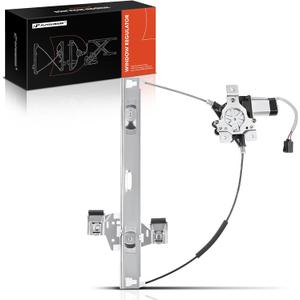 A-Premium Rear Driver Side Power Window Regulator with Motor (2-Pin)