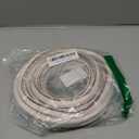 Edge Trim-Rubber U Channel Length With Self-Adhesive Design For Car Doors, Table Corners, 19.7 Feet, White