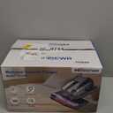 Mattress Vacuum Cleaner, Ultrasonic Bed Vacuum Cleaner with 18Kpa Strong Suction, 150F Heat & 253.7nm UV-C Light, Intelligent Dual Cup, One-Click Dust Removal for Bed, Sofa, Pet Hair, Grey (Gray)