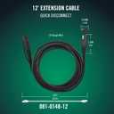 Battery Tender 12 Foot Extension SAE Cable - Designed for Use with Battery Tender Chargers - Quick Connect Plugs for Easy Connection to Motorcycle, Cars, ATVs and More - 081-0148-12