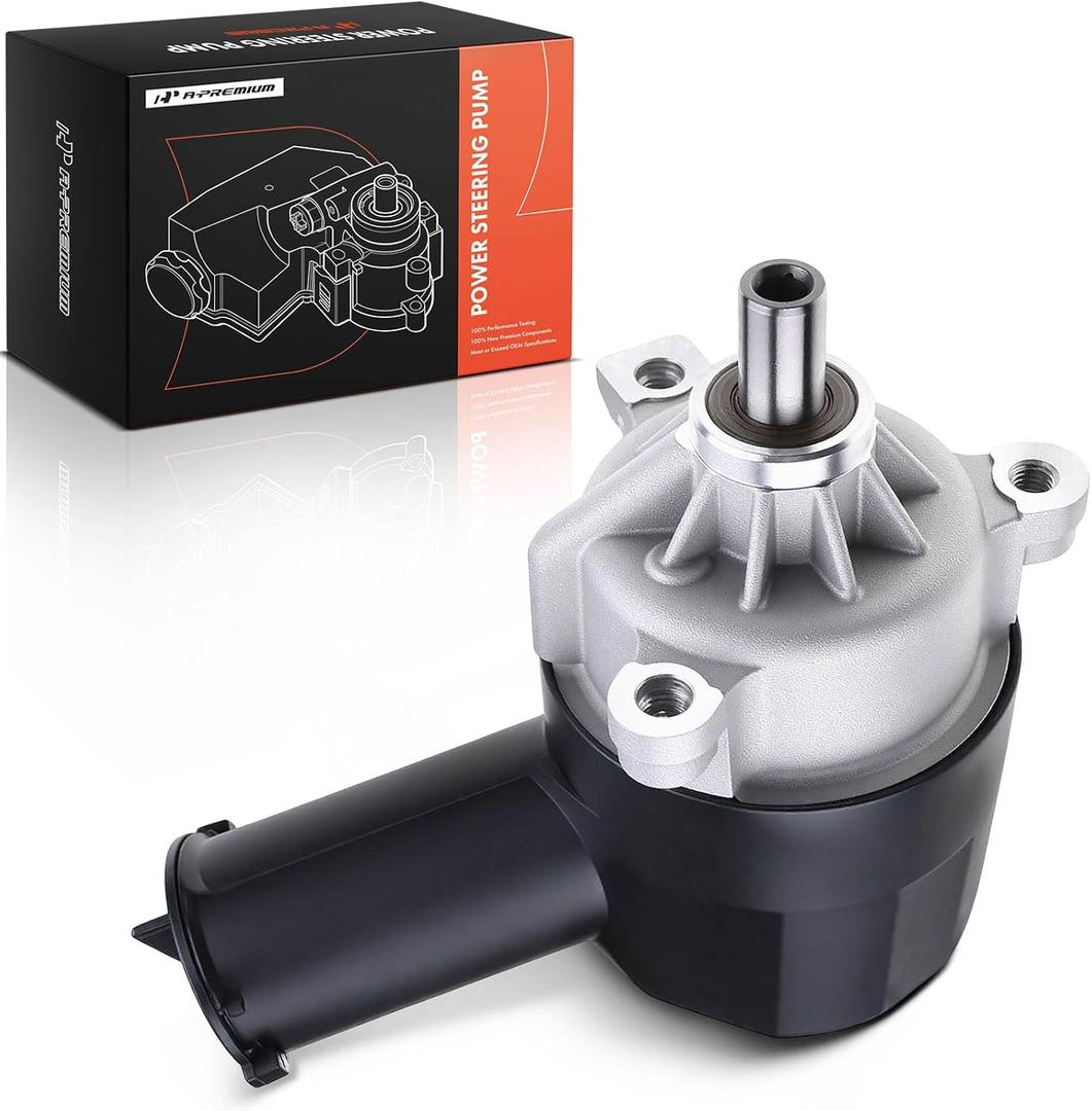 A-Premium Power Steering Pump, with Reservoir, Compatible with F-150 F150/F-350 F350/Bronco 1990-1996, F-200 F200 1990, F-250 F250 1990-1997, Replace # E7TZ3A674BBRM, F0TZ3A674A