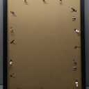 Unomor Aluminum Alloy Photo Frame Slim Edge Black Frame for Wall Mounting Easy Installation for Posters and Photos Versatile Home Decor