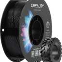 Creality TPU Filament 1.75, 95A 3D Printing Filament, High Hardness & Resilience, Soft Adhesive Material, Elastic, 1kg(2.2lbs) Flexible Filament 1.75mm, for 3D Printer (Black)