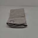 NICETOWN Oatmeal Vintage Open Linen Weave Flax Thermal Curtains, 100% Blackout Curtains 90" Long for Dining Room, Soundproof Window Treatment Drapes for Hall Room, 42" Wide Per Panel, Set of 2