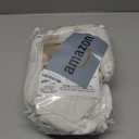 MIULEE Natural White Linen Curtains 90 Inch Long 2 Panels Set for Bedroom Living Room, Soft Thick Linen Textured Window Drapes Semi Sheer Light Filtering Rod Pocket Back Tab Farmhouse Cream Ivory