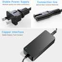 42V 1.7A AC Adapter Compatible with Segway Ninebot ES1 ES2 ES3 ES4 MAX ES4 Plus M365 G30LP E22 E25 T15 F20 F20 F20A F20D F25 F25E F30 F30D F30E F30S F40 F40D F40E D18 D28 D38 71W Charger