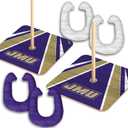 YouTheFan NCAA HorseShoe Bags Game (One Size, James Madison Dukes)