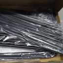 Coat Rack Shoe Rack With Storage Shelf Freestanding with 8 Hooks for Entryway Bedroom Closet 4 Tier, Black