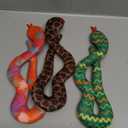 CiyvoLyeen Snake Catnip Toys Kitten Supplies Interactive Catnip Toys for Indoor Cats Snakes Cat Toy Novelty Gift for Cat Lovers Dental Health Chew Catnip Toy for Cats Set of 3