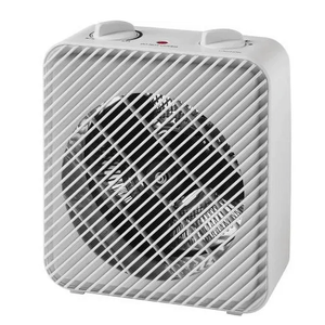 Pelonis Technologies PSH08F1AWW White 1500W 3-Speed Electric Fan-Forced Space Heater