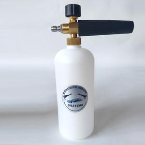 Snow Foam Cannon with Heavy Duty Brass Knob, 1/4" Quick Release Foam Blaster for Pressure Washer Gun and Wand, 1 Liter, Pressure 1450psi-5000psi