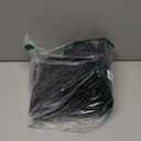 FireKylin 100 Pack Smell Proof Bags 7.9" x 11.8", Resealable Bags with Matte Window, Foil Pouch Stand Up Sealable Bags for Packaging（Black）