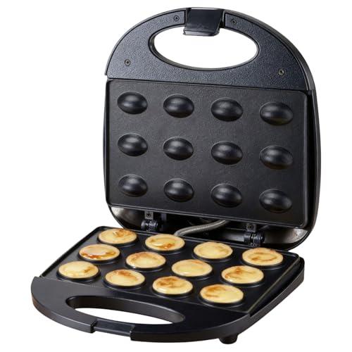 Walnut Cookie Maker, 12 Holes Mini Nut Baking Supplies,Double Sided Non Stick,Automatic Temperature Control,Walnut Cake Maker Machine for Home