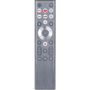 ERF6A80 Voice Replace Remote Control Applicable for Hisense Class A7 U8 Series LCD 4K Google TV 100U88N 85U88N 75U88N 65U88N 55U88N 43A7N 50A7N 55A7N 65A7N 75A7N 85A7N 55U8N 65U8N 75U8N 85U8N 100U8N
