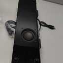 LARKSOUND Small Sound Bar for TV, PC, Gaming, Surround Sound System, Mini TV Speaker Soundbar with Bluetooth/HDMI ARC/Optical/AUX/USB Connections (16 inch, Glossy)