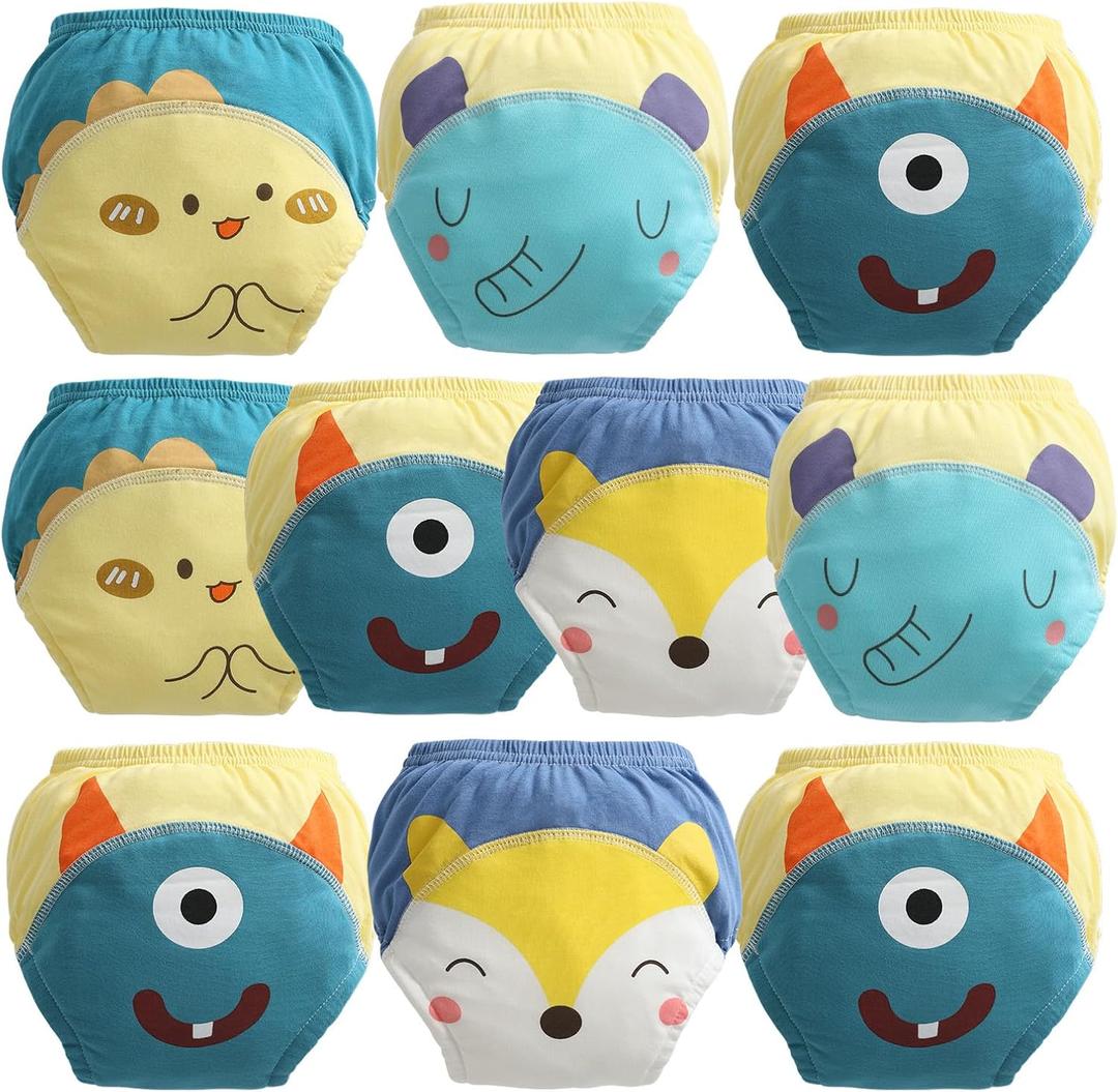 Potty Training Underwear for Girls,Soft Cotton Reusable Potty Training Pants for Boys and Girls 6t