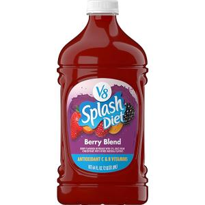 V8 Splash Diet Berry Blend Flavored Juice Beverage, 64 fl oz Bottle Little Debbie Blueberry Mini Muffins, 5 Pouches, 8.44 OZ Box SEP 21 2025 SEP 06 2025