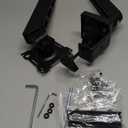 Single Monitor Arm, Monitor Mount for 17-32 inch Screens Gas Spring Adjustable Monitor Stand, Vesa Mount with Clamp and Grommet Aluminum Base - Fits 4.4 to 22lbs LCD Computer Monitors AX09DB01