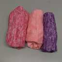 3 Pack Dog Sweaters for Small Dogs Girl Boy Winter Fleece Clothes Warm Soft Dog Sweatshirt Outfit for Dogs Cats Pet Apparel (S (Back: 11.8", Chest: 15.7", 5.5-10 lbs), Pink+Rose+Purple)