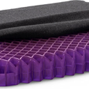Purple Royal Seat Cushion, Portable 2 Inch Gel Seat Cushion, GelFlex Grid